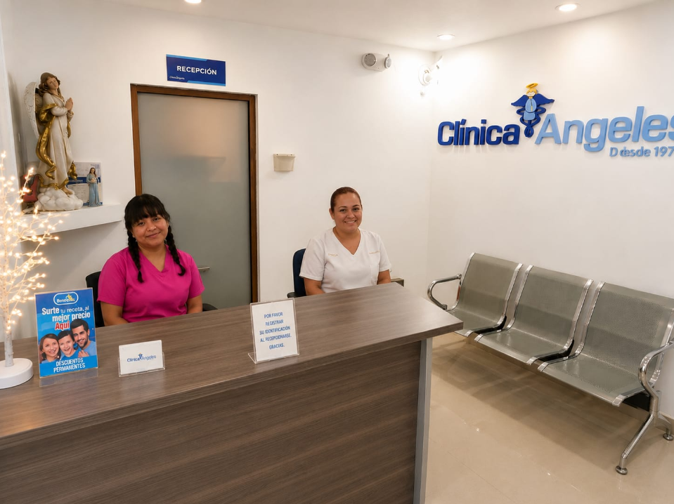 Recepción – Clínica Ángeles